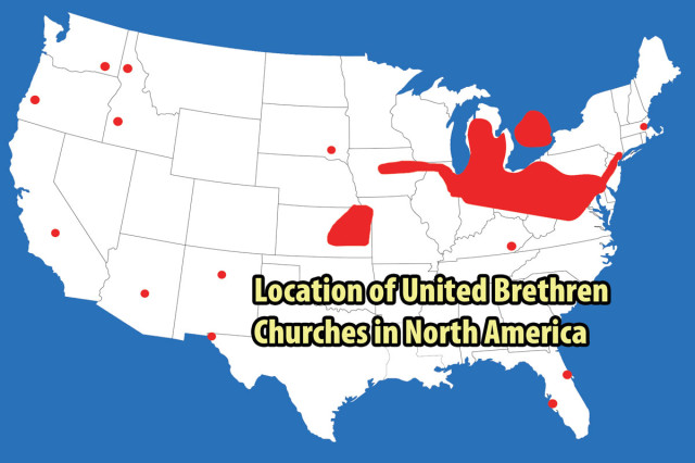 Church Of The United Brethren | Where We Are Located